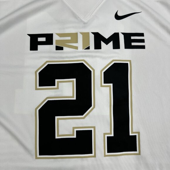 Nike Prime Sadeur Sanders Jersey Sz 2XL Mens White Prime 2.0 #21 Football - Picture 2 of 12